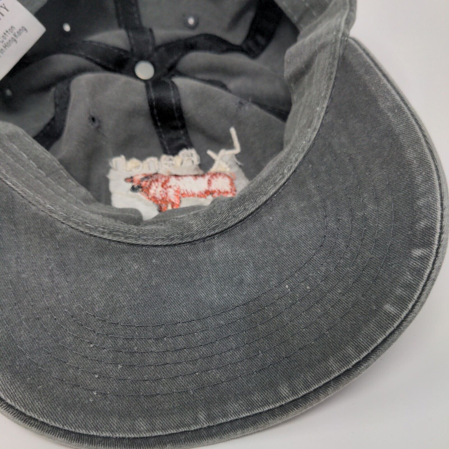 Lx Ranch Limousin x Cattle Slideback Hat Gray OS Adjustable Port Authority