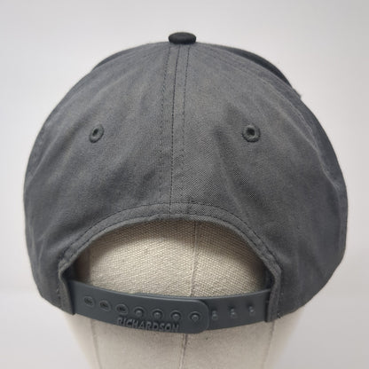 Yellowstone Bear Snapback Hat Black One Size Adjustable Richardson