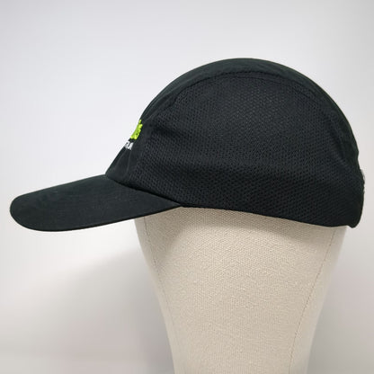 Headsweats GO! St. Louis Baseball Cap Black Green White One Size Mesh Runner Hat