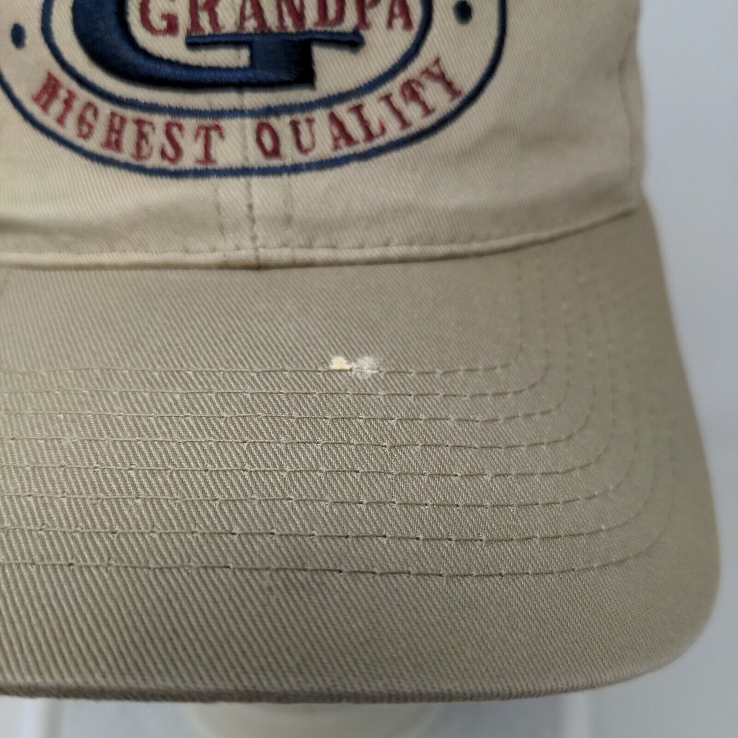 Unbranded Men's Snapback Hat Genuine Quality Grandpa 100% Cotton