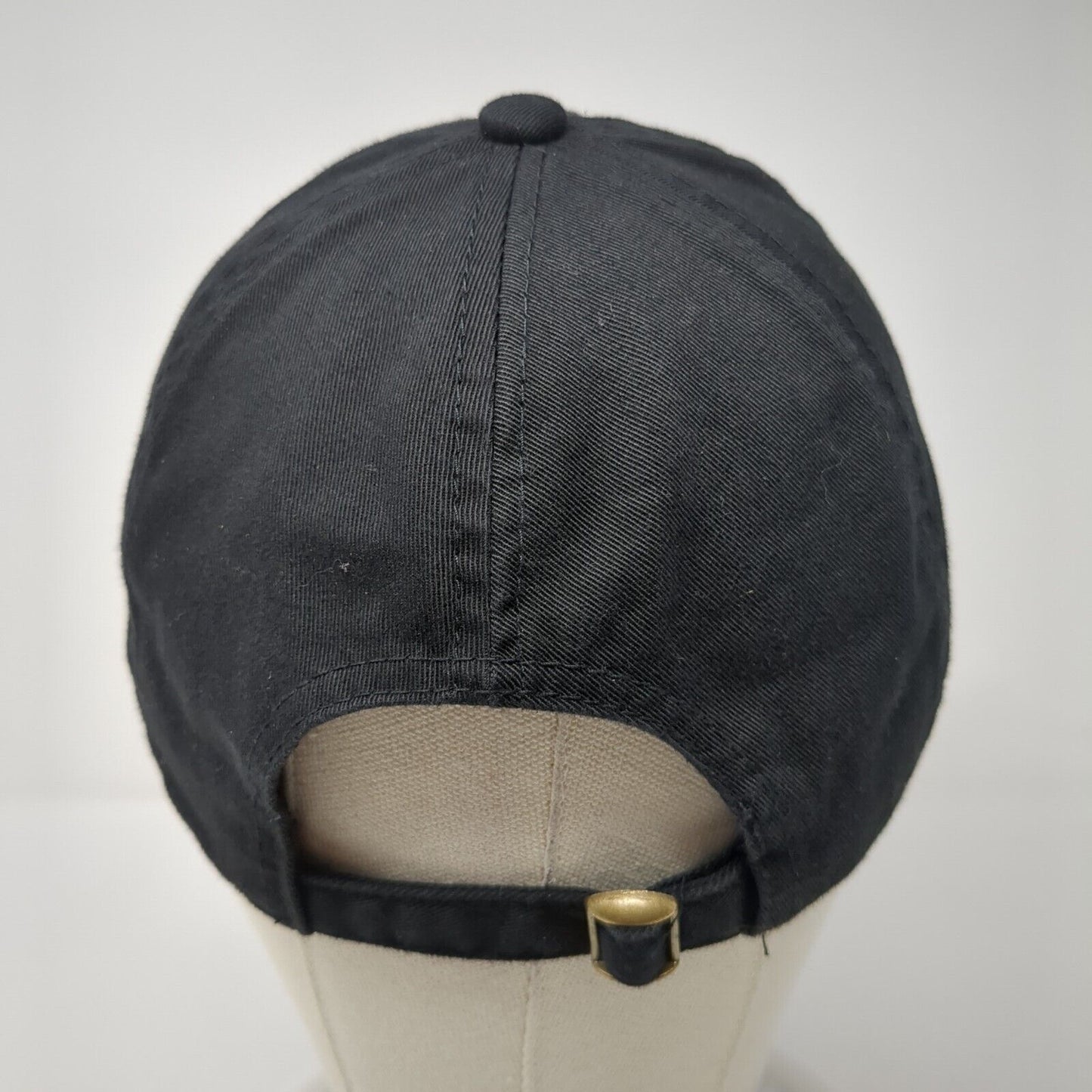 Casa Azul Slideback Baseball Cap Black One Size Adjustable Embroidered Cotton