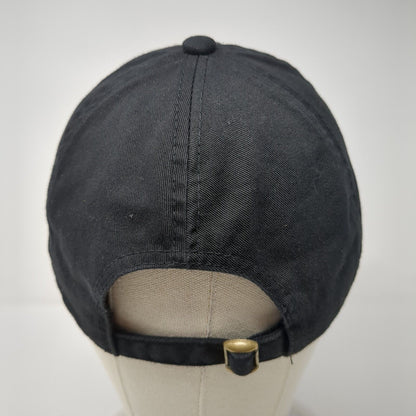 Casa Azul Slideback Baseball Cap Black One Size Adjustable Embroidered Cotton