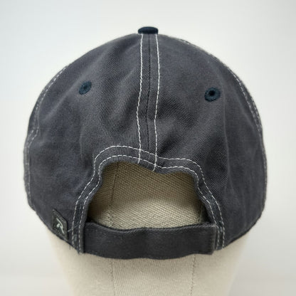 Richardson Trucker Hat Blue Gray L American Flag River Pools Catch The Wave