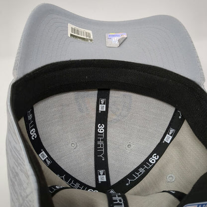 Los Angeles Rams NFL New Era 39THIRTY Gray M Hat Stretch Fit Structured Logo