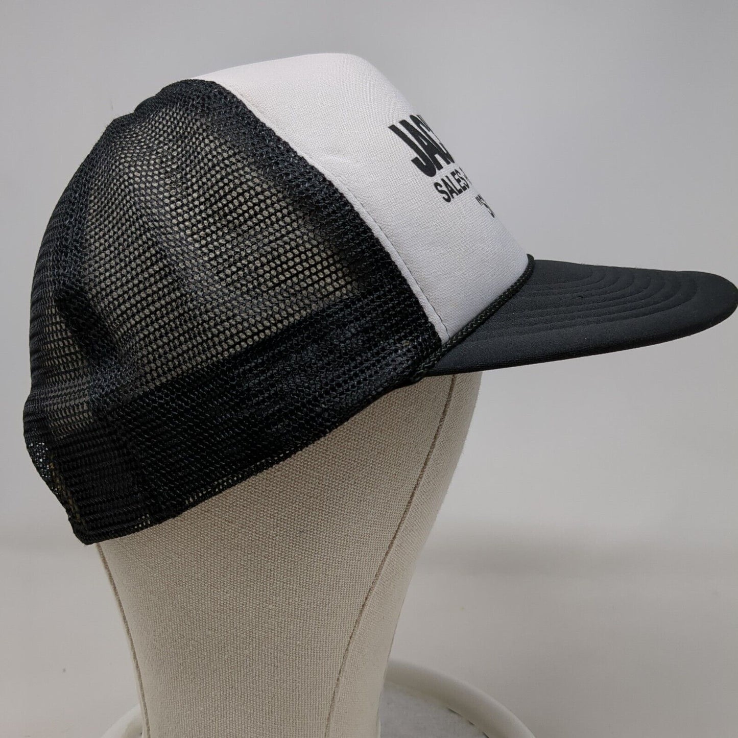 Jacks Inc. Sales Rentals Service Rope Trucker Hat Black OSFA Mesh Back