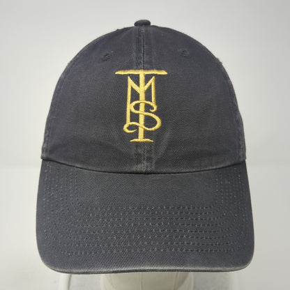 TMS Slideback Baseball Cap Gray One Size Adjustable Embroidered Dog Daze