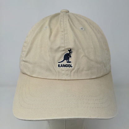 Kangol Men's Slideback Hat Tan Size OS Embroidered Logo 100% Cotton