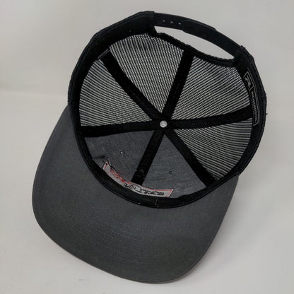 Gatlin Feed Snapback Mesh Back Trucker Hat Gray One Size Richardson