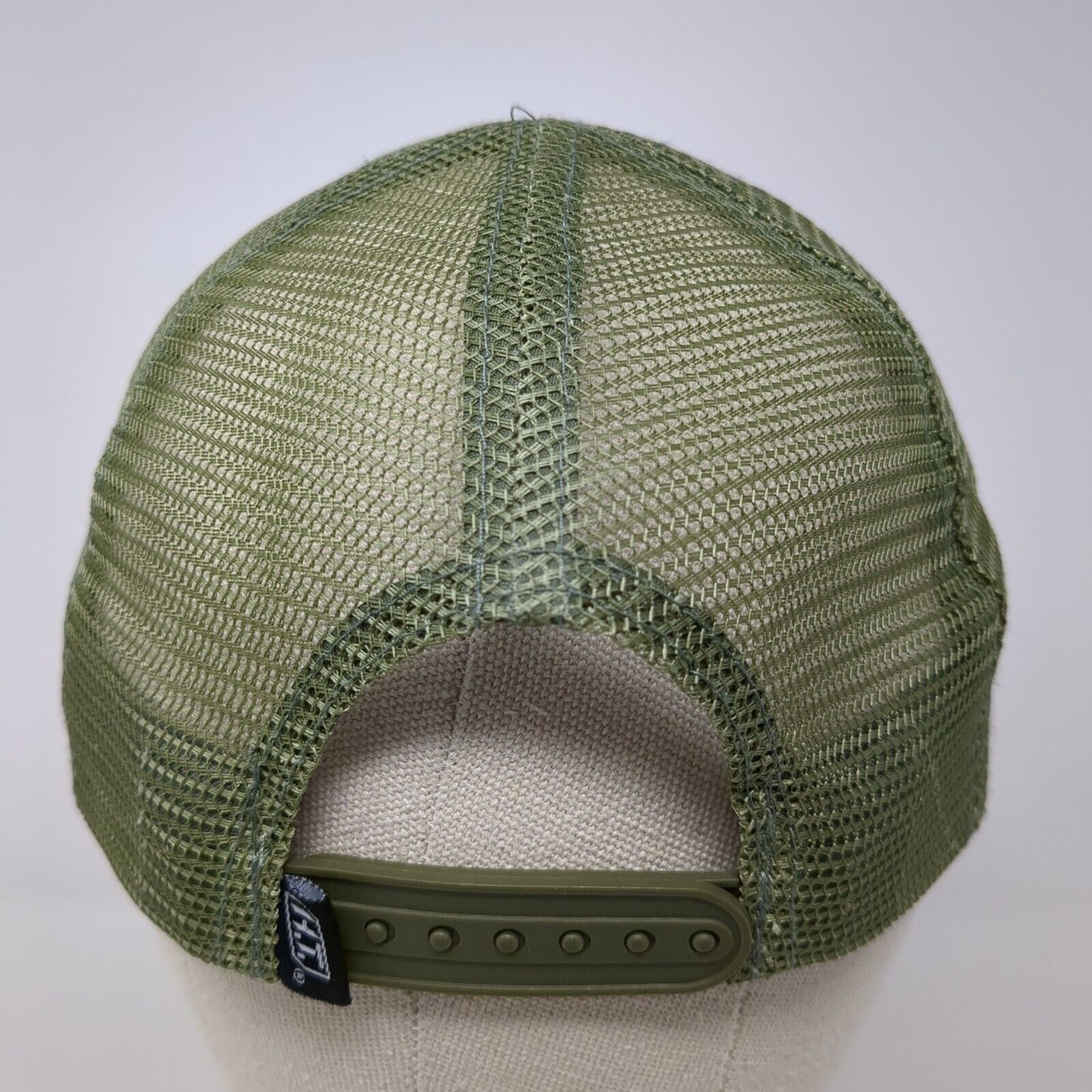 American Flag Snapback Mesh Back Trucker Hat Multi One Size Adjustable