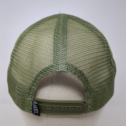 American Flag Snapback Mesh Back Trucker Hat Multi One Size Adjustable