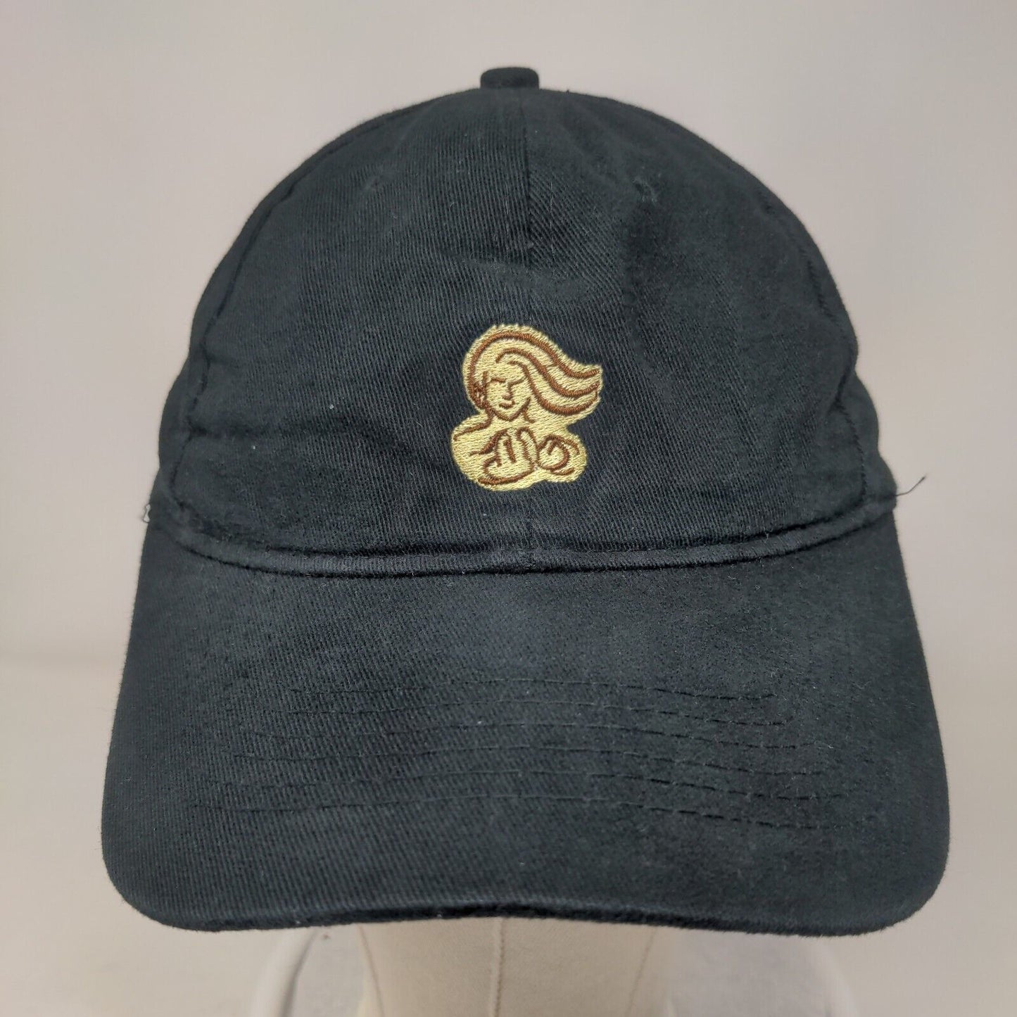 Panera Bread Slideback Hat Black One Size Adjustable Embroidered 6 Panel
