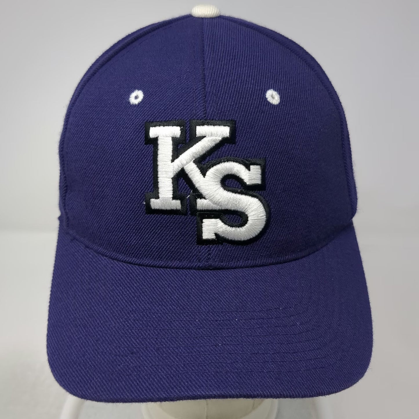 Kansas State Wildcats NCAA Zephyr Hat Blue 7 1/4 Powercat Logo Wool Blend Fitted
