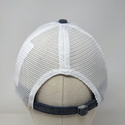 Tommy Bahama Marlin Slideback Trucker Hat Blue One Size Mesh Back
