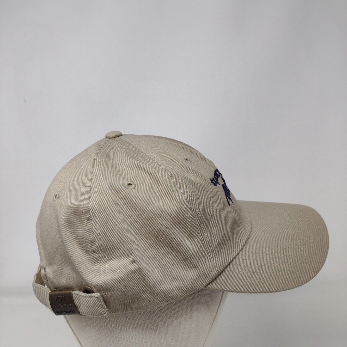 Tyco/Electronics Macom Slideback Hat Tan OS Adjustable 6 Panel Port Authority