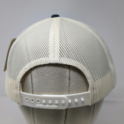 Richardson Trucker Hat Blue White One Size Danner 1932 Mountain Mesh Snapback