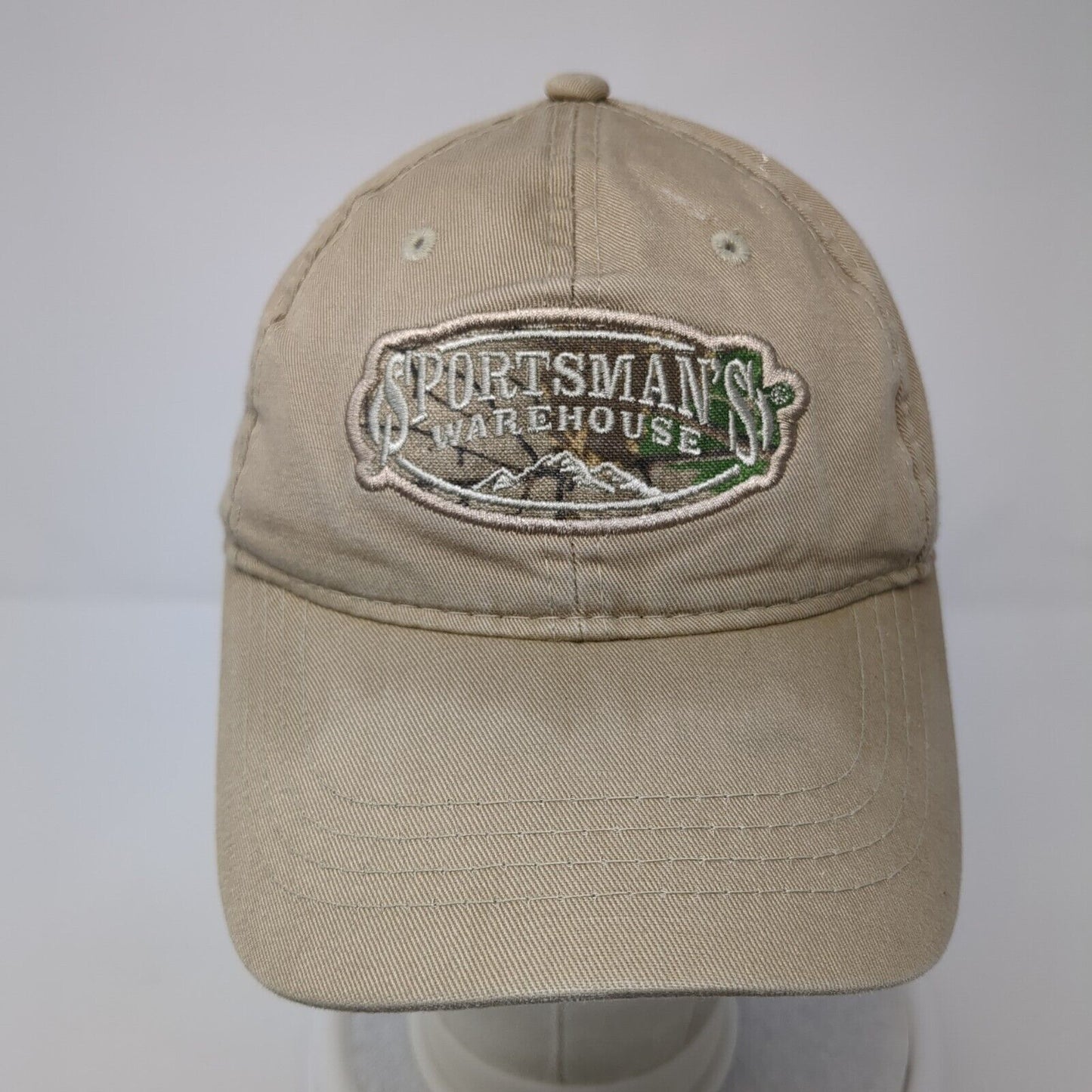 Sportsman's Warehouse Strapback Hat Tan One Size 6 Panel Outdoor Cap
