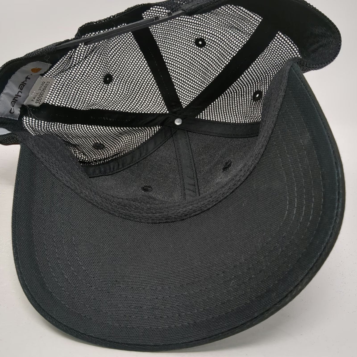 Carhartt Trucker Hat Black One Size HPH High Performance Homes Mesh Snapback