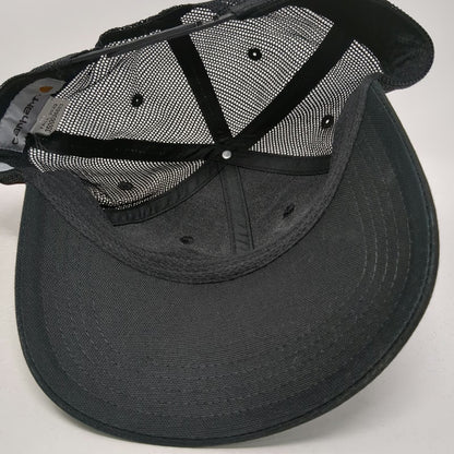Carhartt Trucker Hat Black One Size HPH High Performance Homes Mesh Snapback