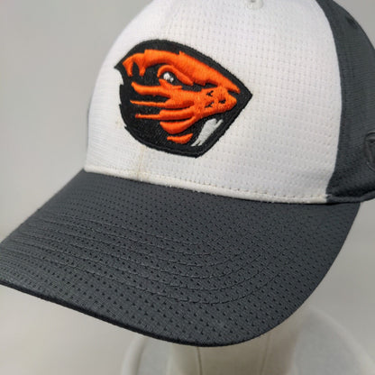 2017 College World Series Fitted Hat Gray One Size Embroidered Tow