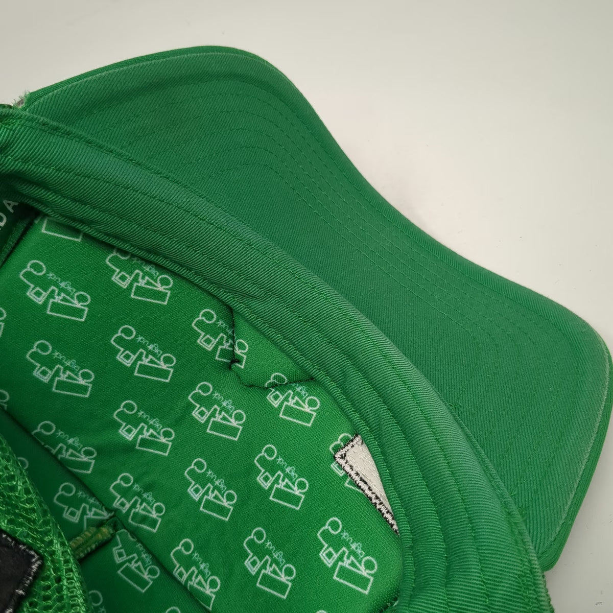 Bigtruck Trucker Hat Green One Size US Ski Team Mountain Goggle Mesh Snapback