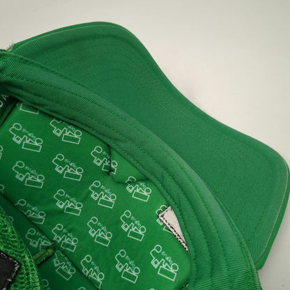 Bigtruck Trucker Hat Green One Size US Ski Team Mountain Goggle Mesh Snapback