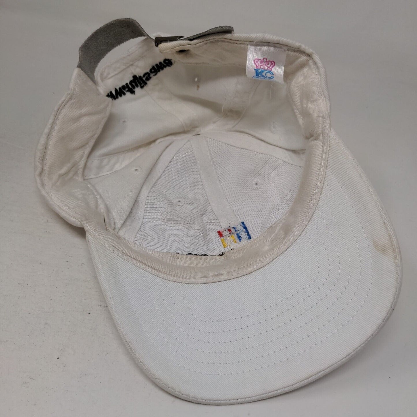 Fujisawa Healthcare Inc Slideback Hat White OSFA Embroidered 6 Panel