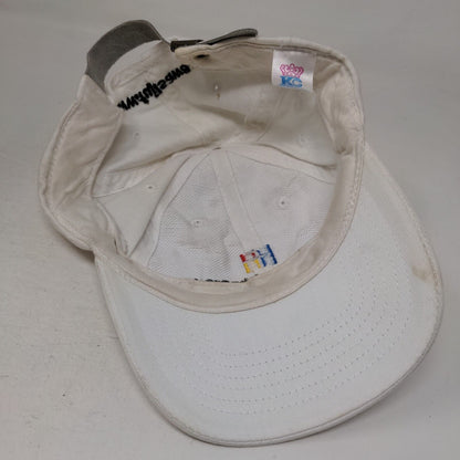 Fujisawa Healthcare Inc Slideback Hat White OSFA Embroidered 6 Panel