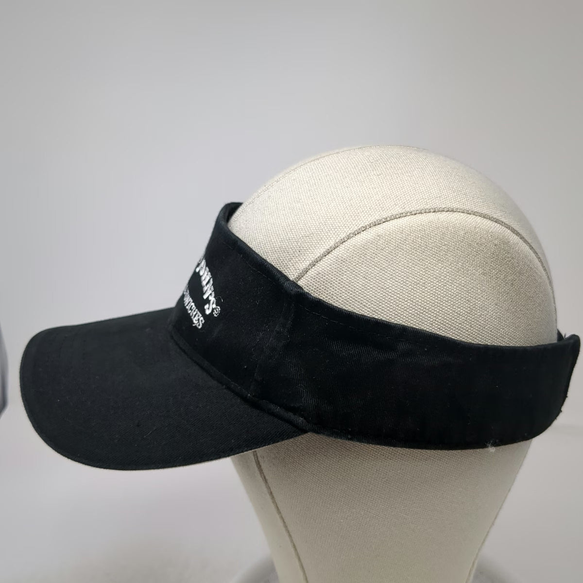 Jimmy John's Gourmet Sandwiches Visor Black One Size Strapback Adjustable Hat