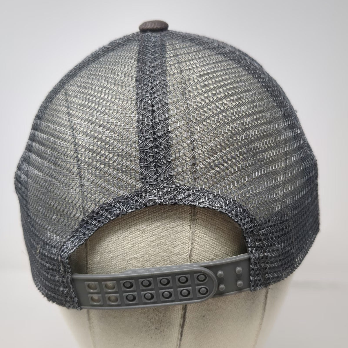 Gray Trucker Hat One Size Solely Real Clean Food Snapback Mesh Embroidered Logo