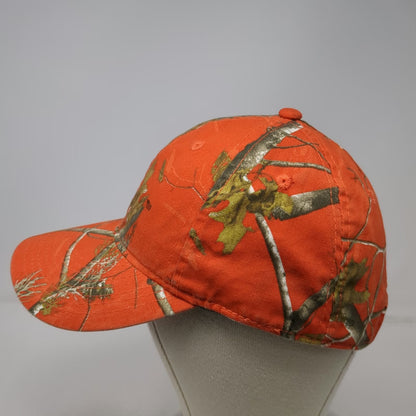 Outdoor Cap Baseball Cap Orange Camo OSFM Slideback Realtree Hunting Blaze Hat