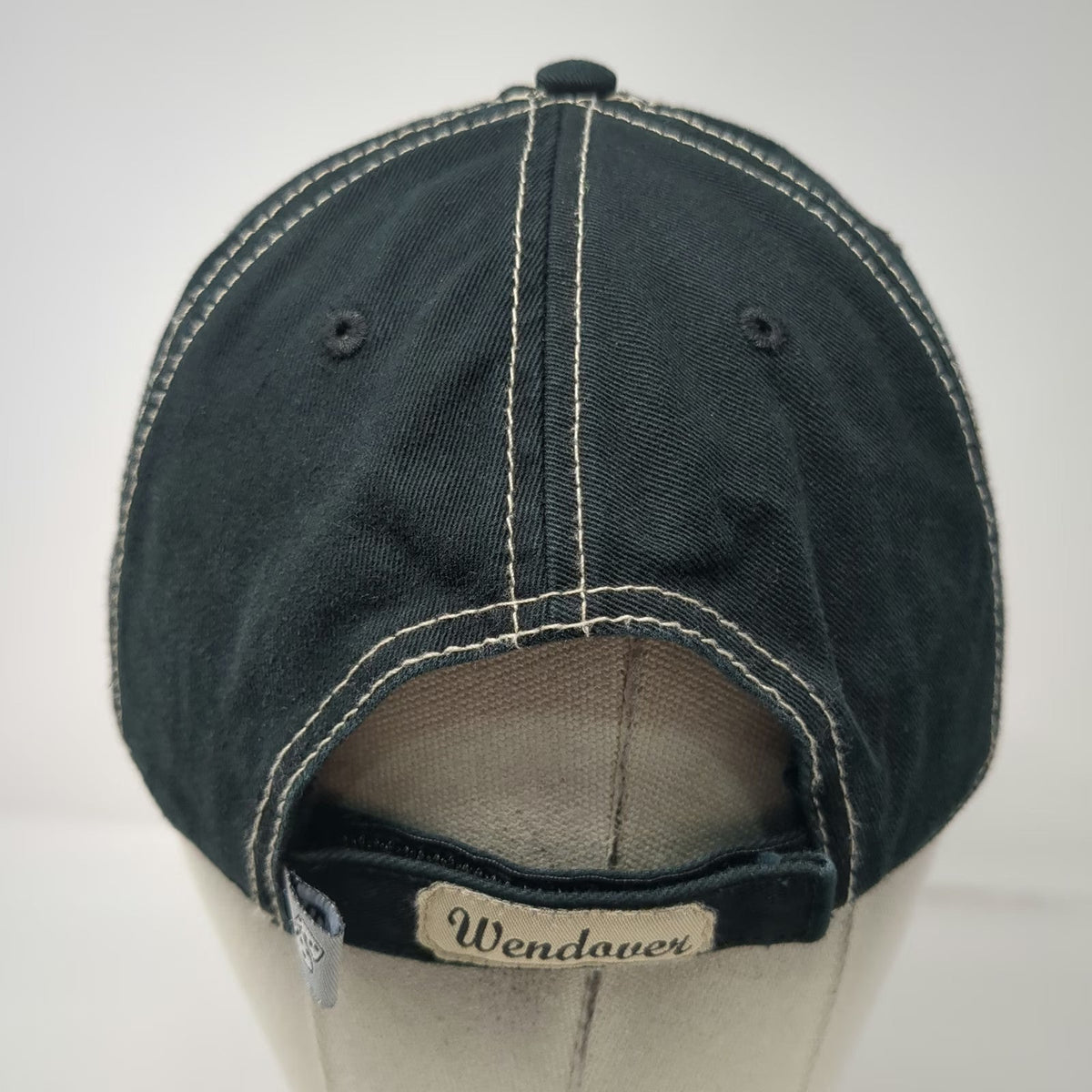 Hat Graphix 360 Baseball Cap Black Gray One Size Wendover Utah Nevada Stitching