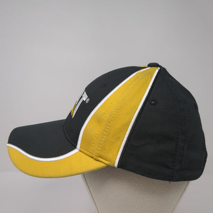 CAT Strapback Hat Multi One Size Embroidered Logo Adjustable Colorblock