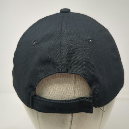 Eckrich Since 1894 Logo Baseball Cap Black One Size Strapback Embroidered Hat