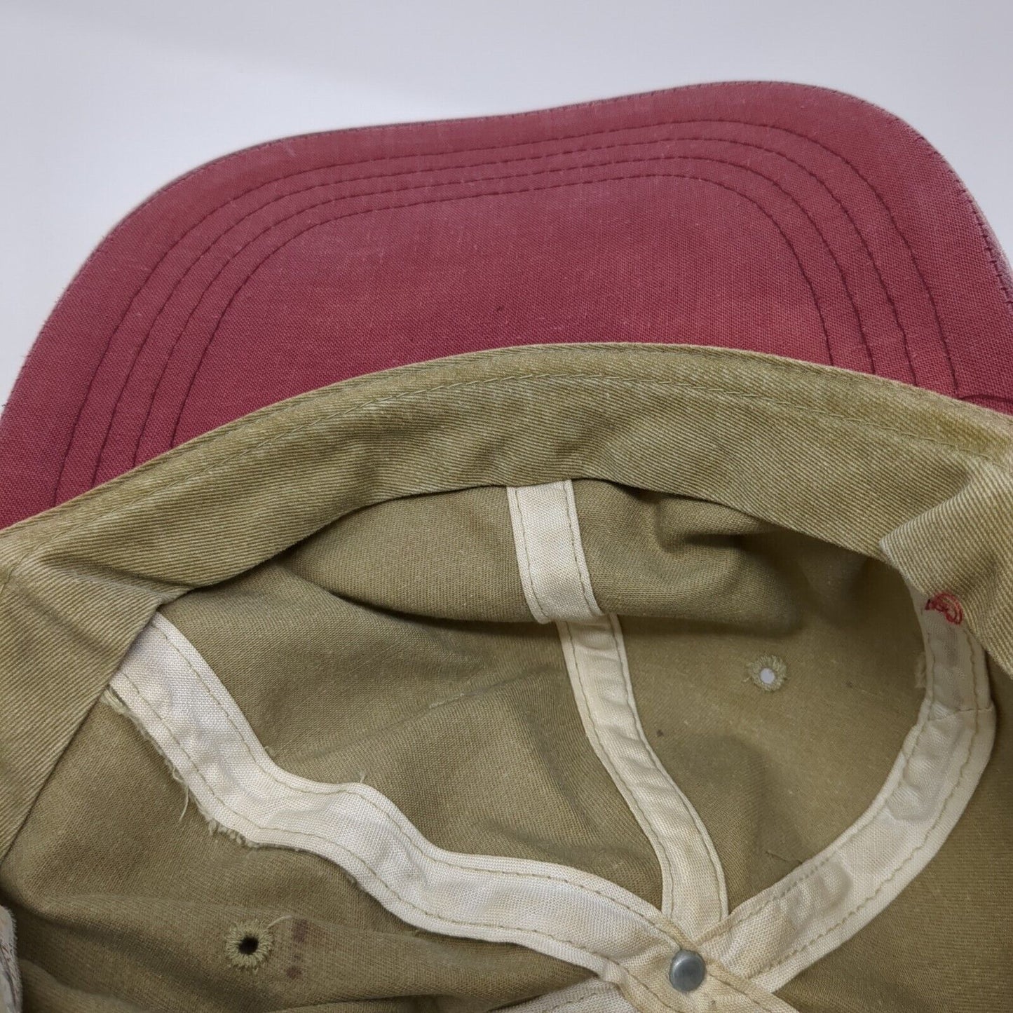 Cotton Deluxe Slideback Hat Multicolor OS Adjustable 6 Panel Colorblock Blank