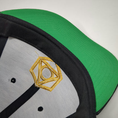 Yupoong Snapback Hat Black One Size Gold Adam Lambert VIP Concert Tour Merch