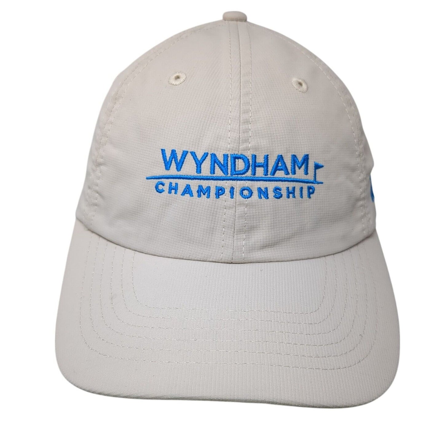 Wyndham Championship Strapback Hat Beige OS Adjustable Embroidered Imperial