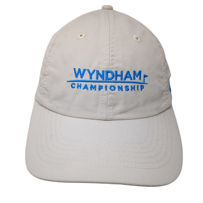 Wyndham Championship Strapback Hat Beige OS Adjustable Embroidered Imperial