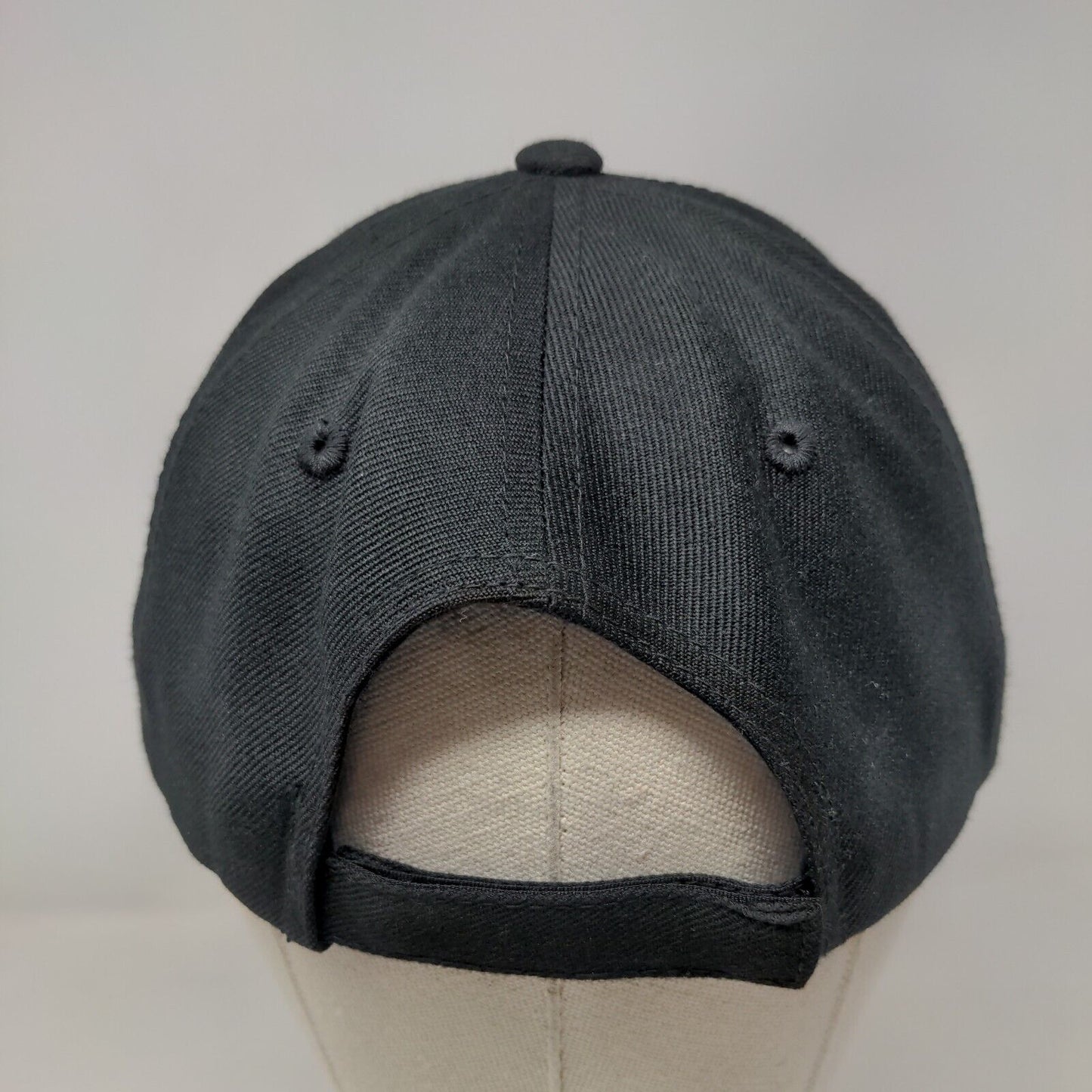 Boise City Of Trees Strapback Hat Black OSFM Embroidered Decky 6 Panel