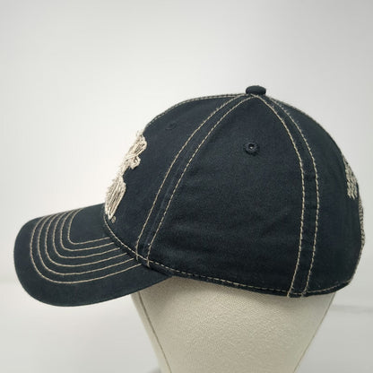 Harley-Davidson Baseball Cap Black One Size Las Cruces NM Distressed Cotton Hat