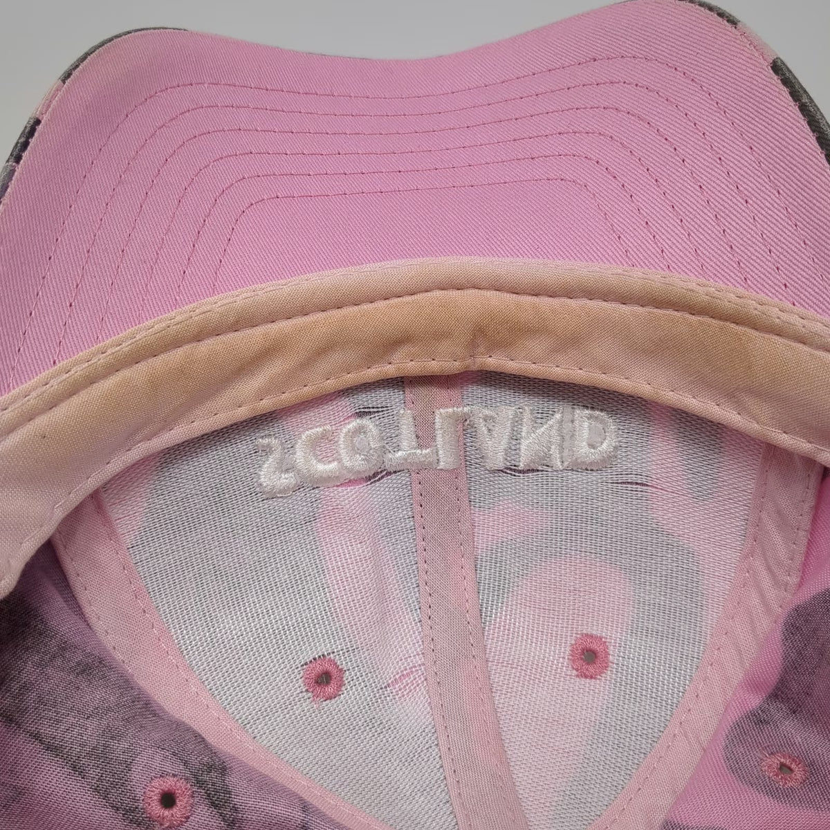 International Insignia Scotland Pink Camo One Size Baseball Cap Hat Strapback