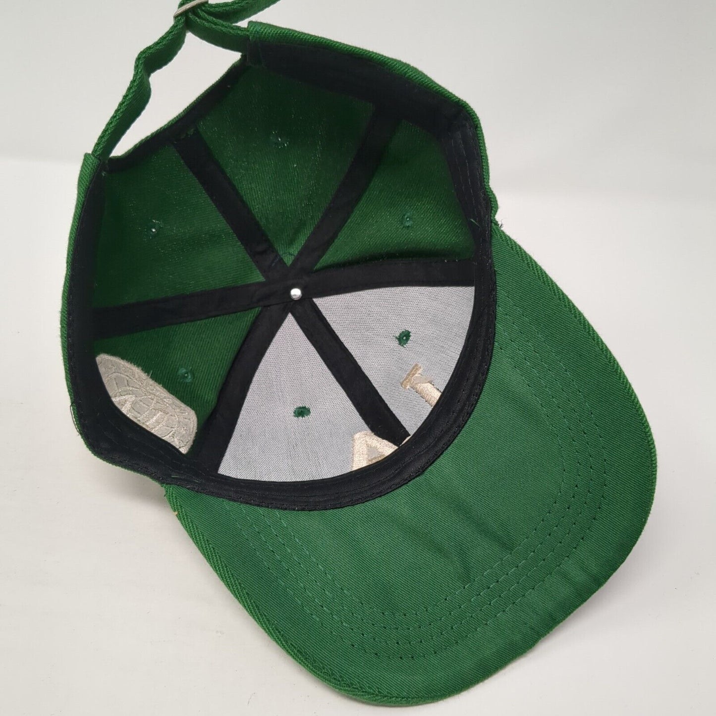 LA Los Angeles California Slideback Baseball Cap Green OS Adjustable Embroidered