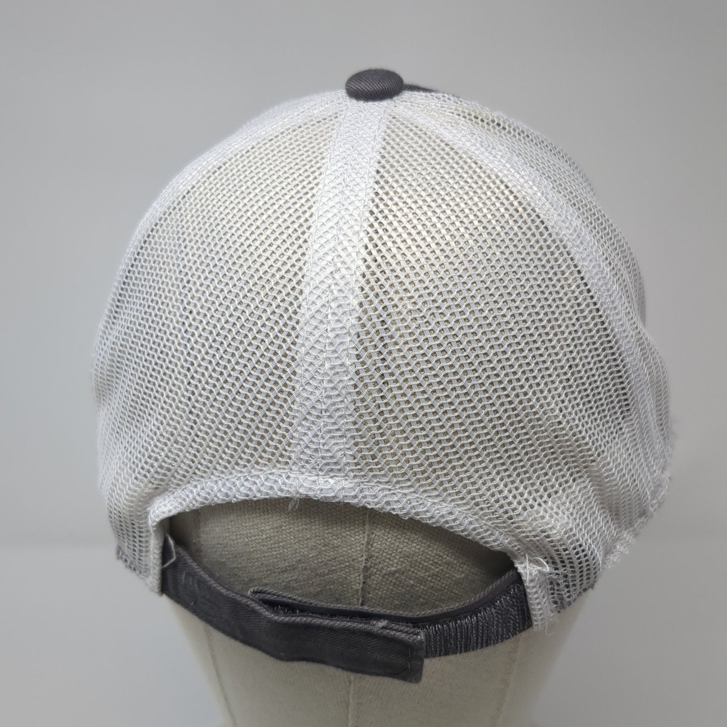 Ag-Pro Strapback Trucker Hat Gray One Size Adjustable Mesh Back Outdoor Cap
