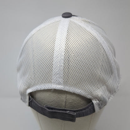 Ag-Pro Strapback Trucker Hat Gray One Size Adjustable Mesh Back Outdoor Cap