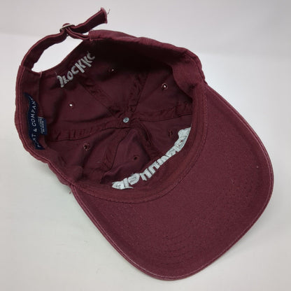 44 Runners Slideback Hat Red One Size Solid Adjustable Port & Company