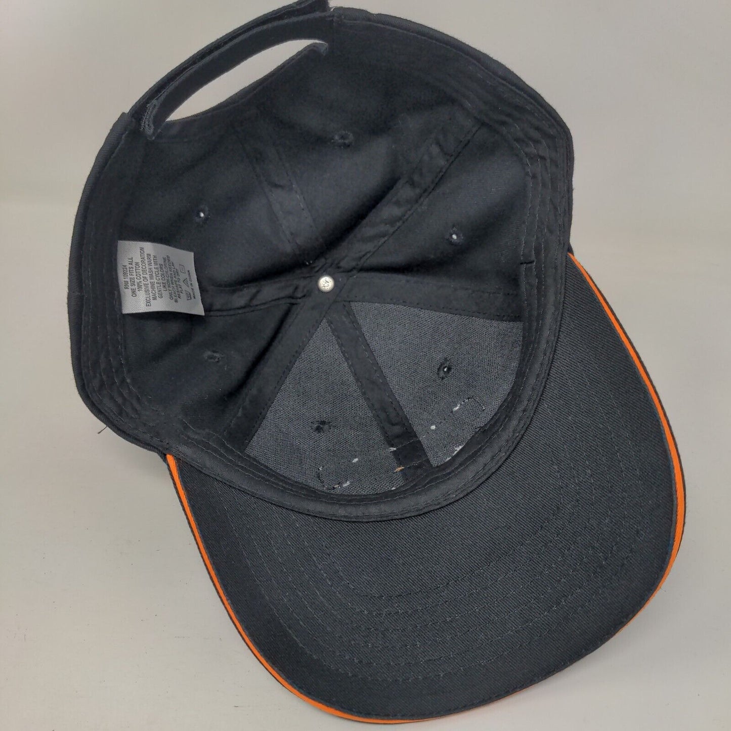Warning! Man With Power Tools! Strapback Hat Black OSFA Embroidered