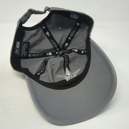 New Era Baseball Cap Gray One Size Star Logo 9TWENTY NFL Cowboys Slideback Hat