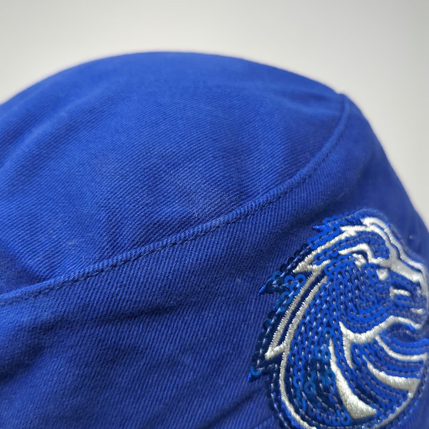 Boise State Broncos NCAA Fan Favorite Army Cap Blue One Size Sequin Logo Hat