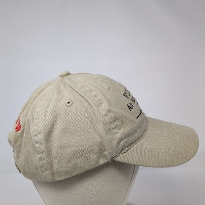 VDCI Air Attack Divison Fight Grew Gaddis Strapback Hat Tan Embroidered Plane