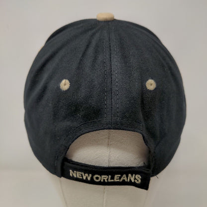 New Orleans Strapback Hat Multicolor One Size Embroidered Adjustable