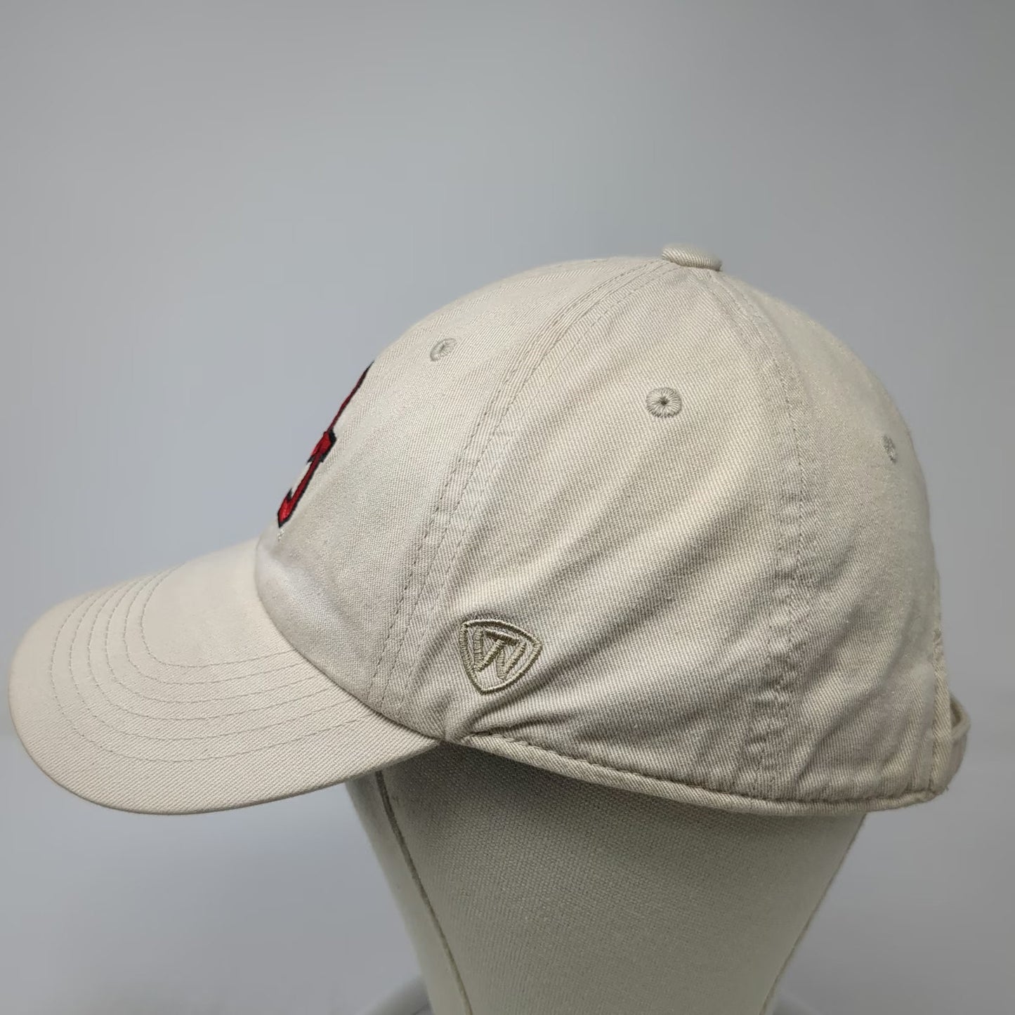 Baylor Bears NCAA Top of the World Cap Beige OS BU Logo Slideback Cotton Hat